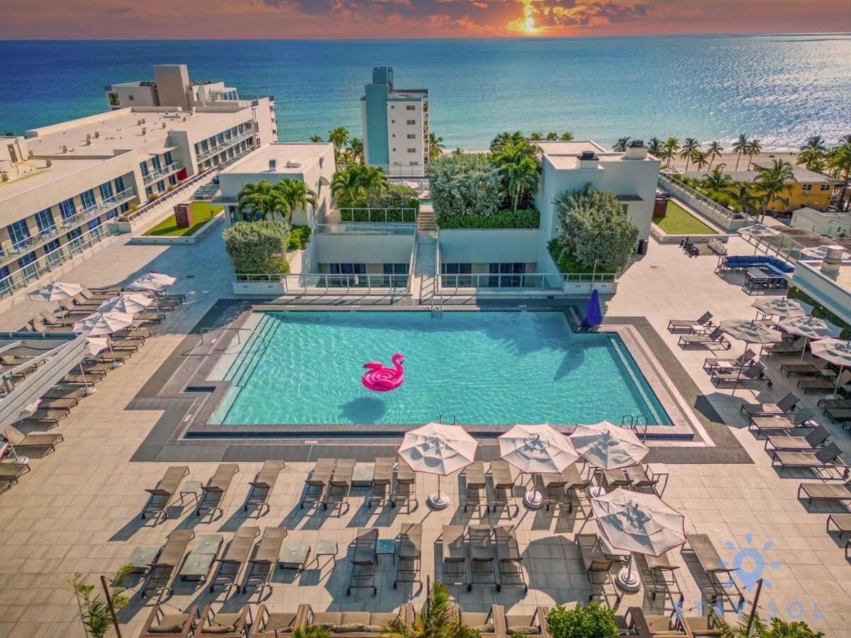 Rooftop Pool - Balcony - Hollywood Beach Broad - Walk Eksteriør billede