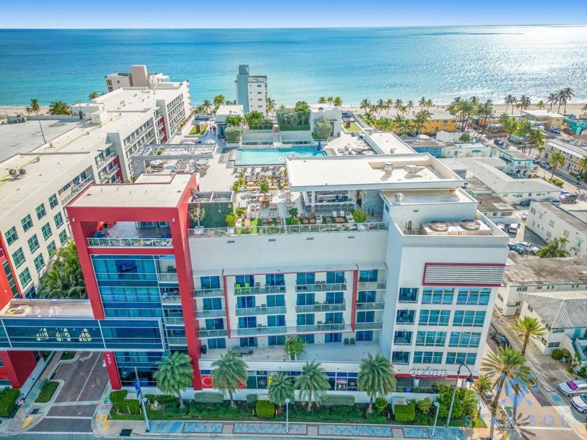Rooftop Pool - Balcony - Hollywood Beach Broad - Walk Eksteriør billede