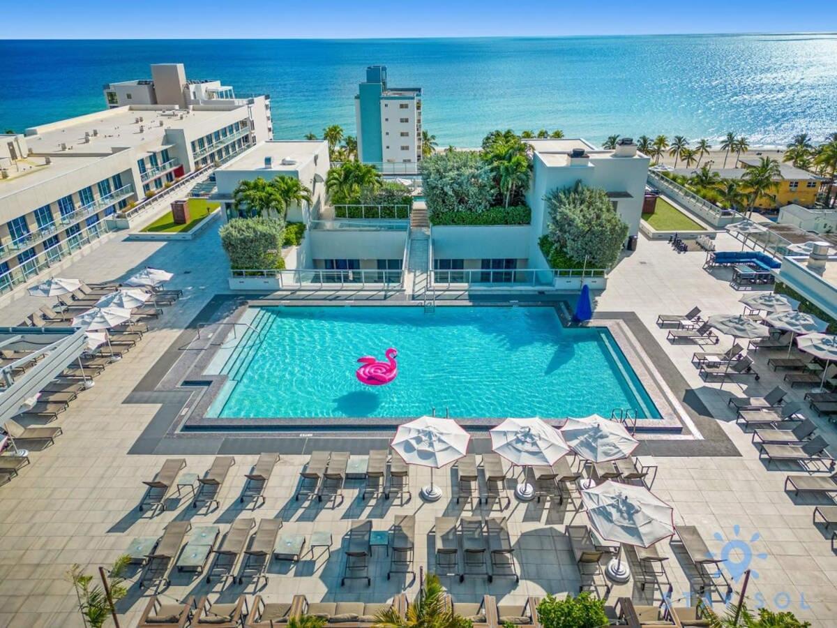 Rooftop Pool - Balcony - Hollywood Beach Broad - Walk Eksteriør billede