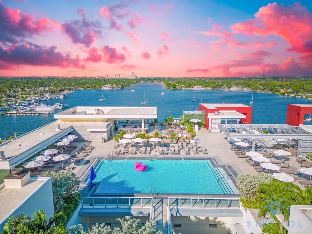 Rooftop Pool - Balcony - Hollywood Beach Broad - Walk Eksteriør billede