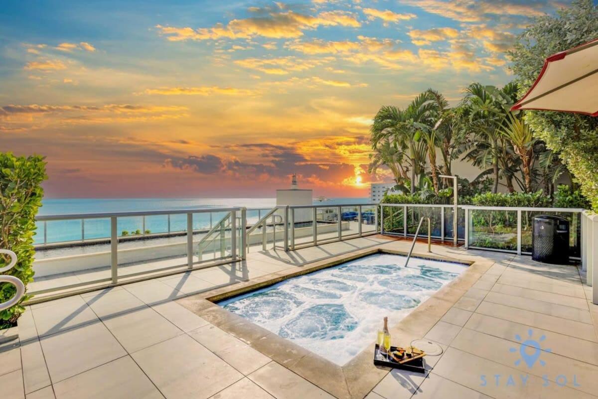 Rooftop Pool - Balcony - Hollywood Beach Broad - Walk Eksteriør billede
