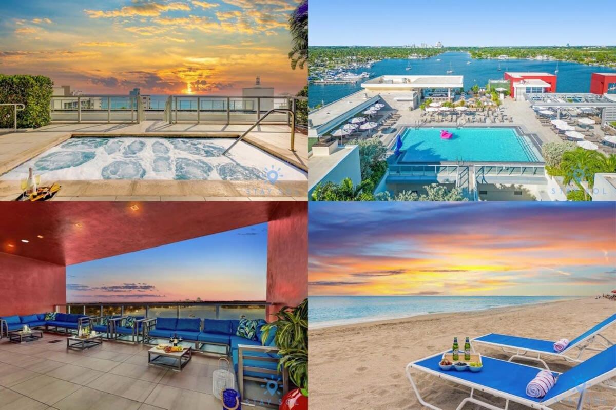 Rooftop Pool - Balcony - Hollywood Beach Broad - Walk Eksteriør billede
